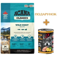 ACANA Wild Coast Recipe Сухий корм для собак усіх порід та всіх стадій життя (з лососем)