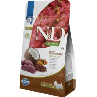 FARMINA N&D Grain Free Quinoa Skin&Coat Сухий корм для дорослих собак малих порід (з олениною та кокосом)