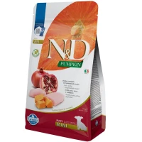 FARMINA N&D Pumpkin Grain Free Сухий корм для цуценят дрібних порід (з гарбузом, куркою, гранатом)