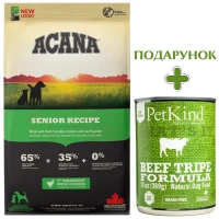ACANA Senior Dog Recipe Сухий корм для дорослих собак всіх порід старше 7 років (курка, індичка)