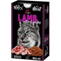 ALPHA SPIRIT Cat Lamb Natural Snacks Напіввологі ласощі для дорослих котів всіх порід (з ягням)