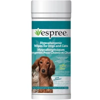 ESPREE Hypo-Allergenic Dog&Cat Aloe Wipes Гіпоалергенні вологі серветки з алоє для собак і котів