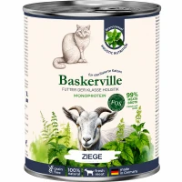 BASKERVILLE FOS Holistic Вологий корм для стерилізованих та малорухливих котів (з козою)