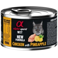 ALPHA SPIRIT Chicken with Pineapple for Adult Cat Влажный корм для взрослых котов всех пород (с курицей и ананасами)