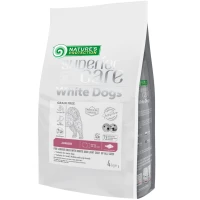 NATURE'S PROTECTION Superior Care White Dogs Grain Free Сухой корм для щенков всех пород с белым окрасом (с белой рыбой)