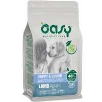 OASY ОAP Puppy Medium/Large Сухий корм для цуценят середніх і великих порід (з ягням)