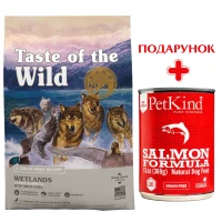 TASTE OF THE WILD Wetlands Canine Formula Cухий корм для дорослих собак усіх порід (з качкою та перепілкою)