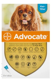 ELANCO (BAYER) Advocate Краплі для собак від бліх та кліщів