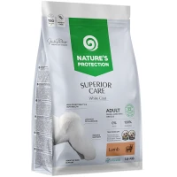 NATURE'S PROTECTION Superior Care White Dogs Сухий корм для дорослих собак малих порід (з ягням)