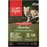 ORIJEN Tundra Cat Сухий корм для котів всіх порід та стадій життя (з качкою, рибою та олениною)