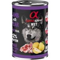 ALPHA SPIRIT Lamb With Pear Вологий корм для дорослих собак усіх порід (з ягням)