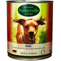 BASKERVILLE Влажный корм для взрослых собак всех пород (с говядиной)