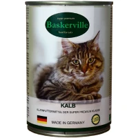 BASKERVILLE Вологий корм для дорослих котів всіх порід (з телятиною)