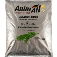 ANIMALL Expert Choice Наполнитель древесный для кошачьих туалетов