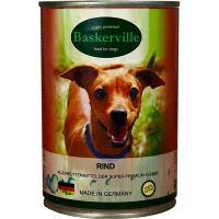 BASKERVILLE Влажный корм для взрослых собак всех пород (с говядиной)