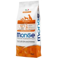 MONGE Dog All breeds Adult Сухий корм для дорослих собак усіх порід (з качкою)