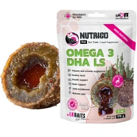 LK BAITS PET Nutrigel Omega-3 Algae S-M Функціональні ласощі для підтримки серцево-судинної системи собак середніх порід (з олією водоростей)