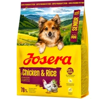 JOSERA Mini Senior Сухий корм для собак малих порід похилого віку (з куркою та рисом)