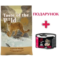 TASTE OF THE WILD Canyon River Feline Formula Сухий корм для котів усіх порід та стадій життя (з фореллю та лососем)