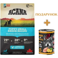 ACANA Puppy Small Breed Recipe Сухий корм для цуценят малих порід (курка, індичка)