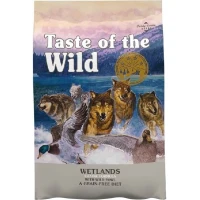 TASTE OF THE WILD Wetlands Canine Formula Cухий корм для дорослих собак усіх порід (з качкою та перепілкою)