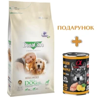 BONACIBO Adult Dog Lamb&Rice Сухий корм для собак всіх порід (Ягня і рис)