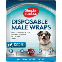 SIMPLE SOLUTION Disposable Male Wrap Medium Гигиенический пояс для кобелей средний