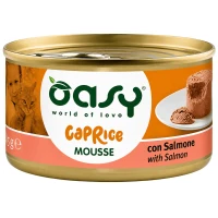 OASY Caprice Adult Cat Mousse Вологий корм для для дорослих котів (з лососем)
