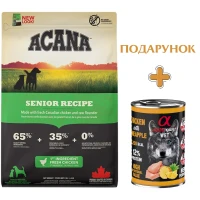 ACANA Senior Dog Recipe Сухий корм для дорослих собак всіх порід старше 7 років (курка, індичка)