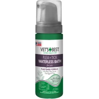 VET`S BEST Flea&Tick Waterless Bath For Cats Миюча піна для котів від комах