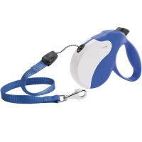 FERPLAST Amigo Cord Blue-White Повідець-рулетка для собак