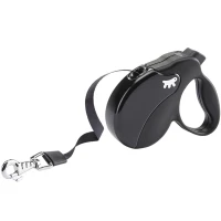 FERPLAST Amigo Tape Black Повідець-рулетка для собак