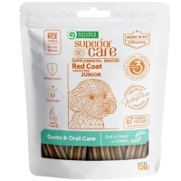 NATURE'S PROTECTION Superior Care Red Coat Gums & Oral Care Ласощі для цуценят з рудим забарвленням (з протеїном комах)