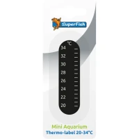 SUPERFISH Aquarium Thermo Label 20-34°C Термометр-наклейка акваріумний