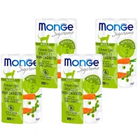 MONGE Cat Adult Вологий корм для дорослих котів (з тунцем, зеленим горошком та молодою морквою) MONGE Cat Adult Вологий корм для дорослих котів (з тунцем, зеленим горошком та молодою морквою)