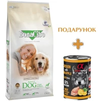 BONACIBO Adult Dog Lamb&Rice Сухий корм для собак всіх порід (Ягня і рис)
