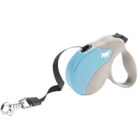 FERPLAST Amigo Tape Beige-Blu Повідець-рулетка для собак