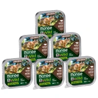 MONGE Cat Bwild Grain Free Wet Вологий корм для котів великих порід з 2-х місяців (з бізоном)