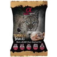 ALPHA SPIRIT Cat Snacks Turkey Напіввологі ласощі для котів (з індичкою)