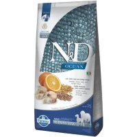 FARMINA N&D Ocean Adult Medium&Maxi Сухий корм для дорослих собак середніх і великих порід (з тріскою та апельсином)