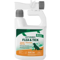 VET`S BEST Flea & Tick Home Yard + Kennel Spray Спрей від бліх, кліщів та москітів у дворі