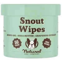 NATURAL DOG COMPANY Snout Wipes Салфетки для ухода за носом собаки