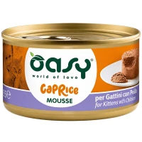 OASY Caprice Kitten Mousse Вологий корм для кошенят (з куркою)