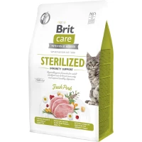 BRIT CARE Cat GF Sterilized Immunity Сухий корм для дорослих стерилізованих котів (зі свининою)