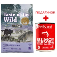TASTE OF THE WILD Sierra Mountain Canine Formula Cухий корм для собак всіх порід та всіх стадій життя (з ягням)