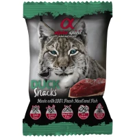 ALPHA SPIRIT Duck Snacks for Cat Напіввологі ласощі для котів (з качкою)