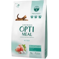 OPTIMEAL Kitten Сухий корм для кошенят (з куркою)