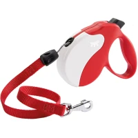 FERPLAST Amigo Cord Red-White Повідець-рулетка для собак