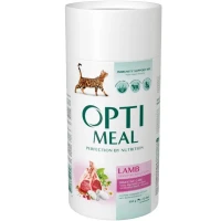 OPTIMEAL Сухий корм для дорослих котів з чутливим травленням (з ягням)