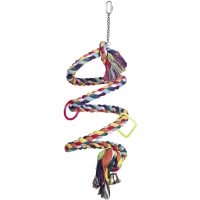 NOBBY Іграшка для великих папуг Канат-спіраль